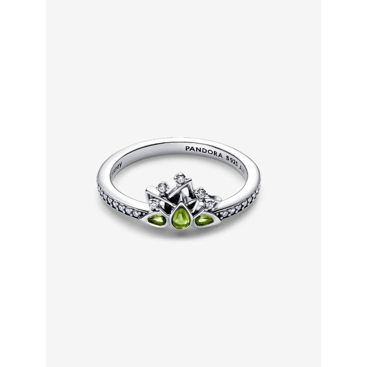Pandora Sterling Silver Disney Princess Tiana Tiara Ring Image 5