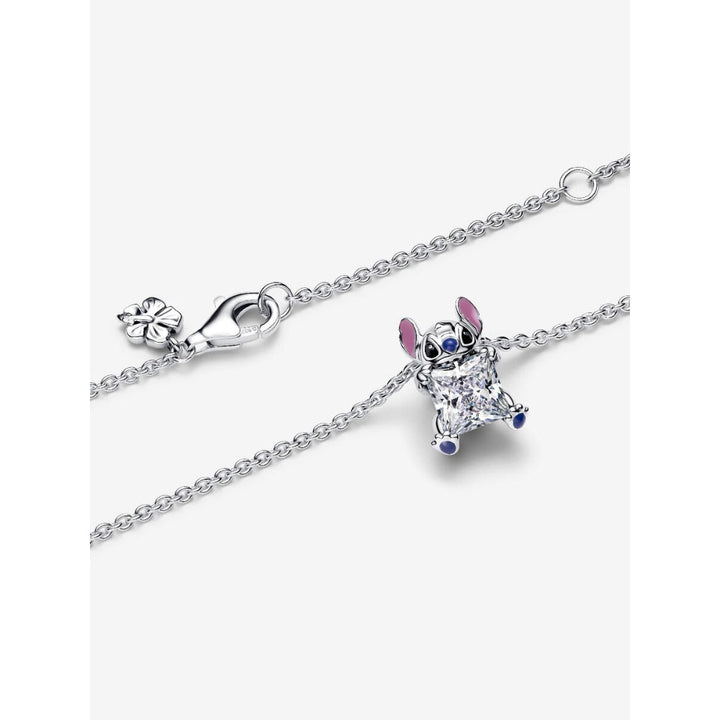 Pandora Sterling Silver Disney Stitch Collier Necklace Image 5