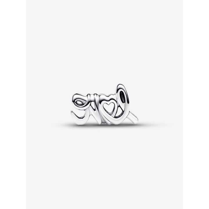 Pandora Sterling Silver Handwritten Love Charm Image 6