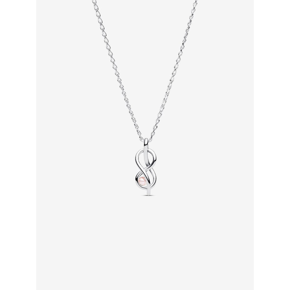 Pandora Sterling Silver Infinity Knot Collier Necklace Image 1