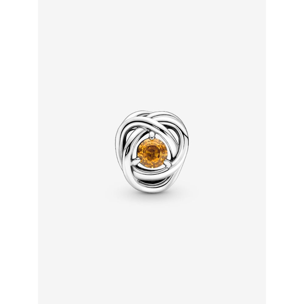 Pandora Sterling Silver November Birthstone Eternity Circle Charm Image 4