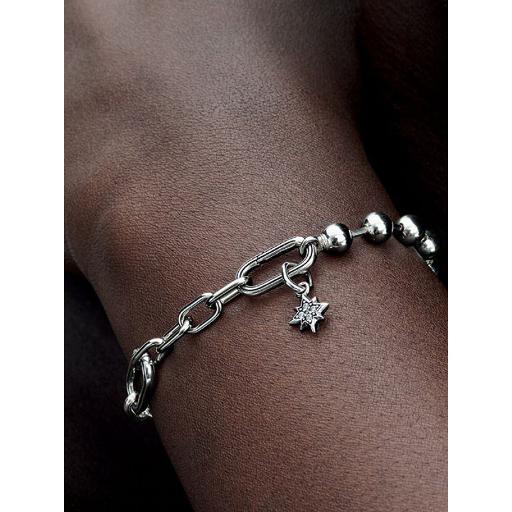 Pandora Sterling Silver Star Mini Dangle Charm Image 2