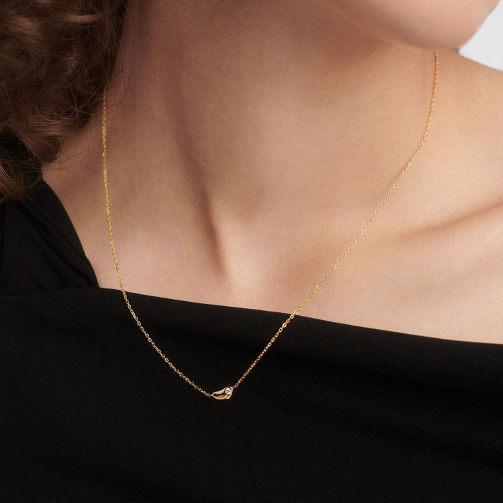 PDPAOLA Gold Delta Necklace - MococoPDPAOLACO01 - 873 - U8435511756856Necklaces