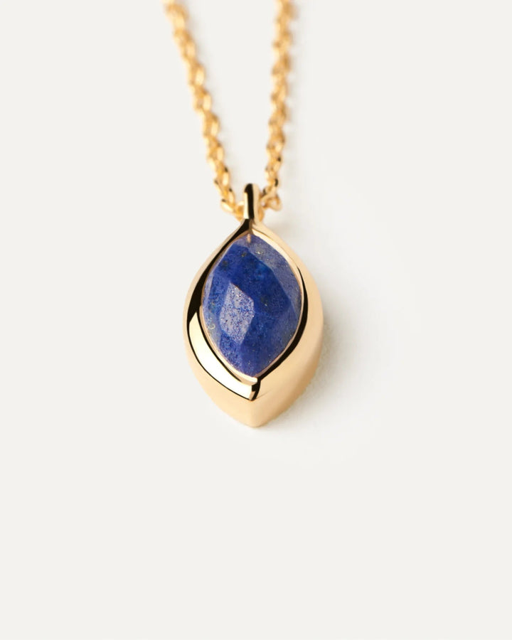 PDPAOLA Gold Lapis Lazuli Nomad Necklace - MococoPDPAOLACO01 - 680 - U8435511747212Necklaces