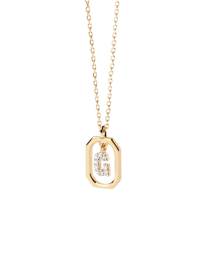 PDPAOLA Gold Mini Letter A - Z Necklaces - MococoPDPAOLACO01 - 518 - U8435511736087Necklaces