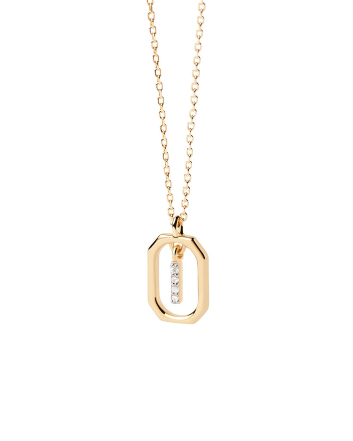 PDPAOLA Gold Mini Letter A - Z Necklaces - MococoPDPAOLACO01 - 520 - U8435511736100Necklaces
