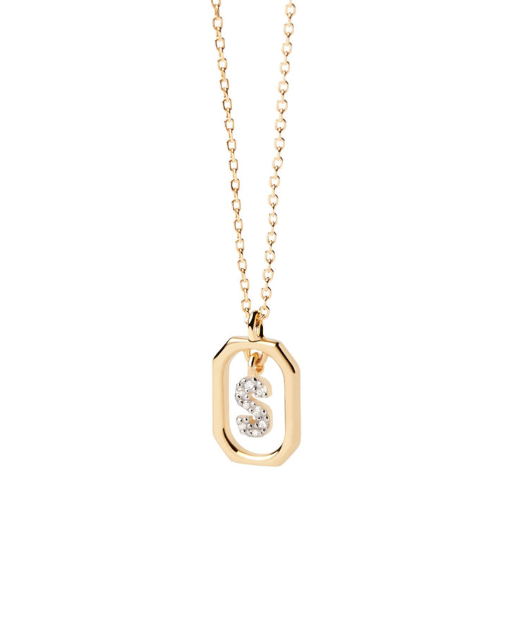 PDPAOLA Gold Mini Letter A - Z Necklaces - MococoPDPAOLACO01 - 530 - U8435511736209Necklaces