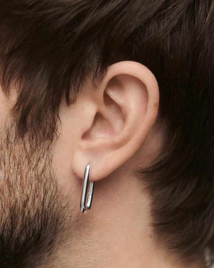 PDPAOLA Silver Beat Hoop Earrings - MococoPDPAOLAAR02 - 923 - UEarrings