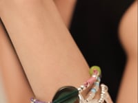 UNOde50 Silver-Plated Bracelet With Resin Stones
