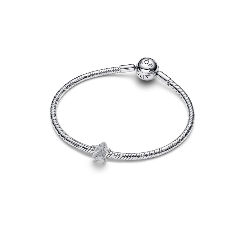 Sterling Silver Textured Star Mini Charm image 3