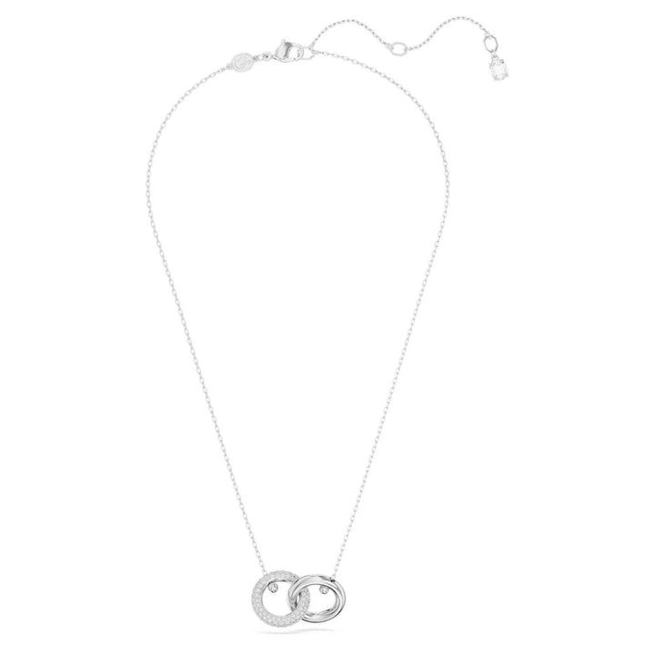 Swarovski Silver Dextera Interlocking Loop Necklace - MococoSwarovski56702519009656702512Necklaces