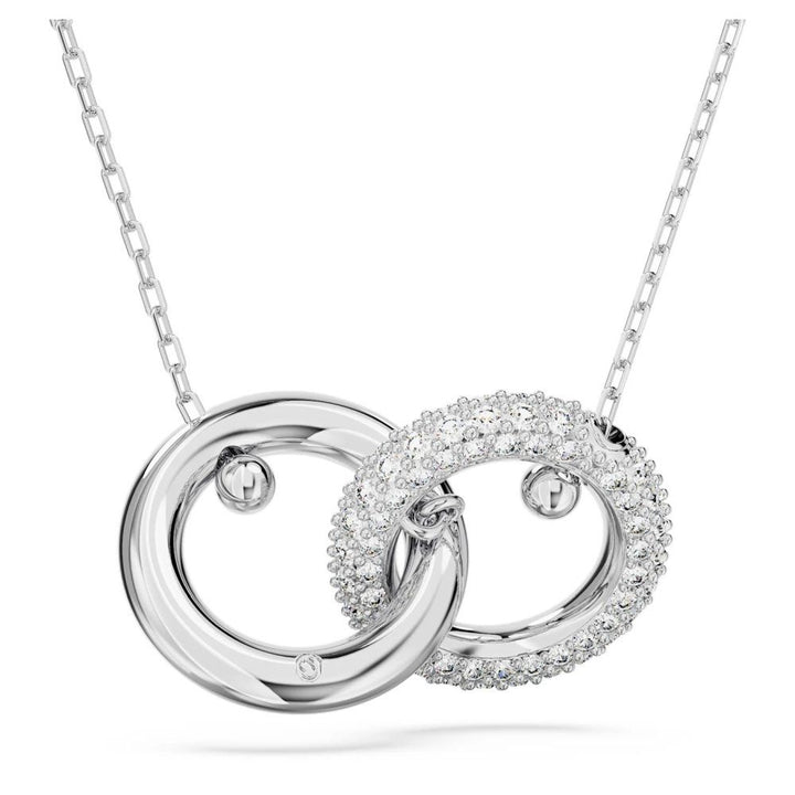 Swarovski Silver Dextera Interlocking Loop Necklace - MococoSwarovski56702519009656702512Necklaces