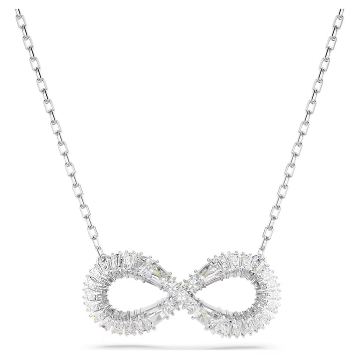 Swarovski Silver Hyperbola Pave Infinity Necklace - MococoSwarovski56794349009656794340Necklaces