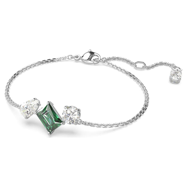 Swarovski Silver Mesmera Mixed Cut Green Bracelet - MococoSwarovski56683609009656683606Bracelets