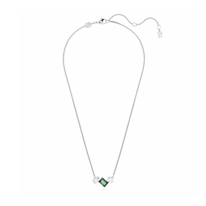 Swarovski Silver Mesmera Mixed Cut Green Necklace - MococoSwarovski56682789009656682784Necklaces