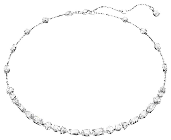 Swarovski Silver Mesmera Mixed Cut Scattered Necklace - MococoSwarovski56769899009656769898Necklaces