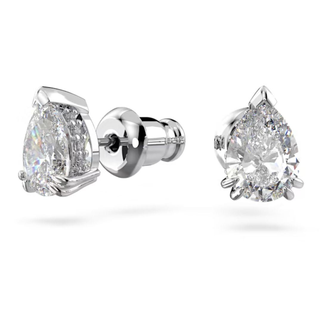 Swarovski Silver Stilla Pear Cut Stud Earrings - MococoSwarovski56367139009656367131Earrings