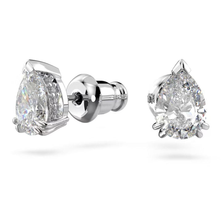 Swarovski Silver Stilla Pear Cut Stud Earrings - MococoSwarovski56367139009656367131Earrings