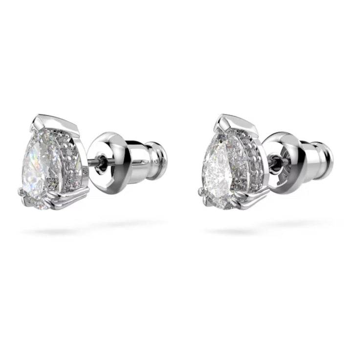 Swarovski Silver Stilla Pear Cut Stud Earrings - MococoSwarovski56367139009656367131Earrings