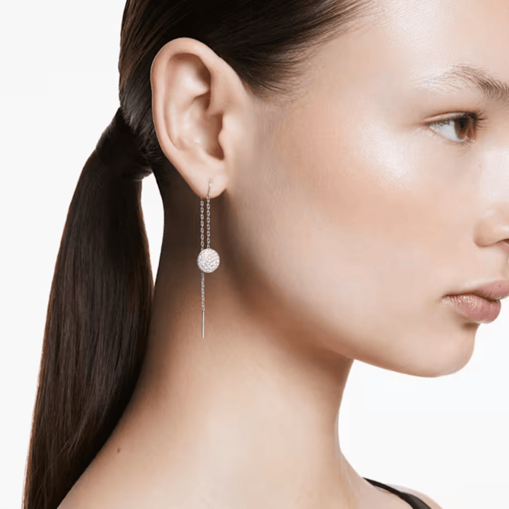 Swarovski Silver Sublima Drop Earrings - MococoSwarovski56834489009656834480Earrings