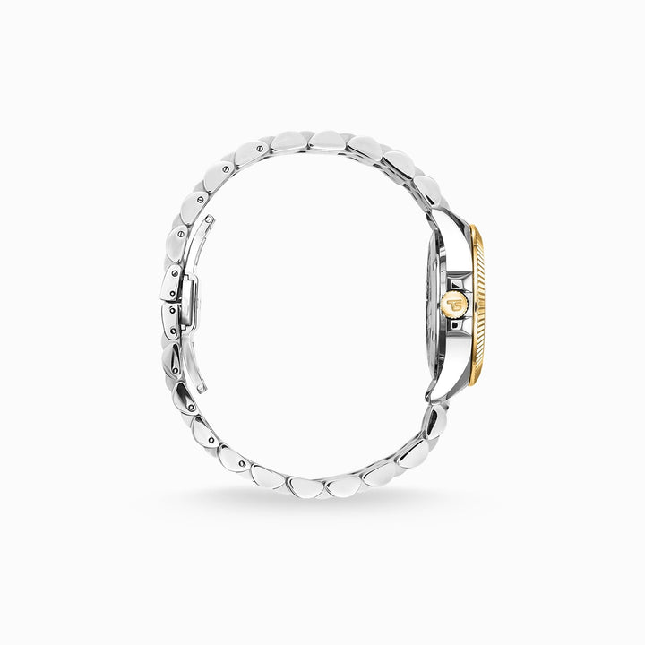 Thomas Sabo Silver and Gold Ladies Watch - MococoThomas SaboWA0370 - 291 - 203 - 33 mm4051245483871Watches and Accessories
