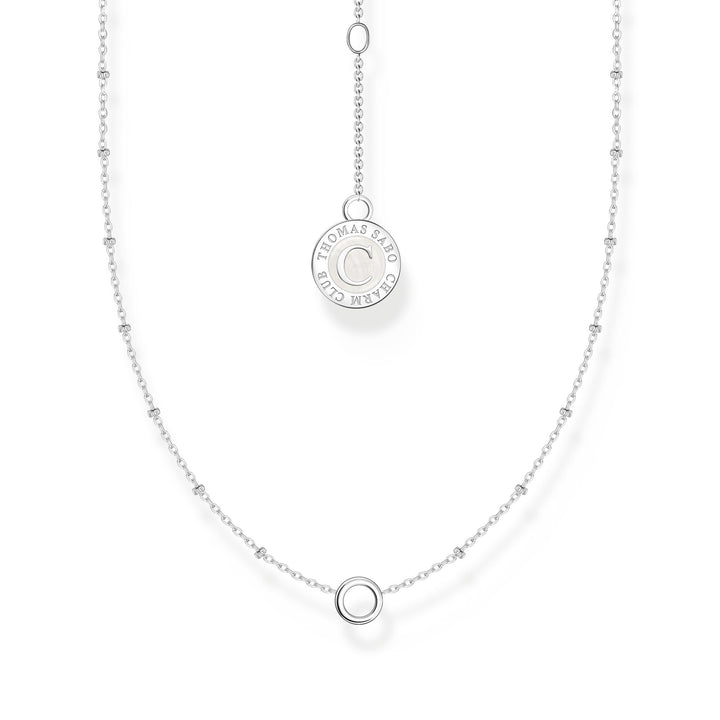 Thomas Sabo Silver Charmista Coin Ball Chain Necklace - MococoThomas SaboX0289 - 007 - 21 - L454051245560909Necklaces