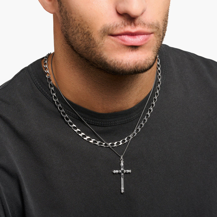 Thomas Sabo Silver Cross Links Necklace - MococoThomas SaboKE2081 - 637 - 21 - L554051245492811Necklaces