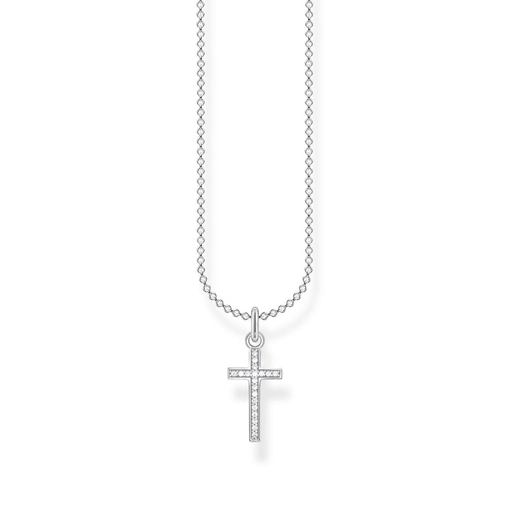 Thomas Sabo Silver Cross Pendant Necklace - MococoThomas SaboKE2043 - 051 - 14 - L45v4051245488173Necklaces