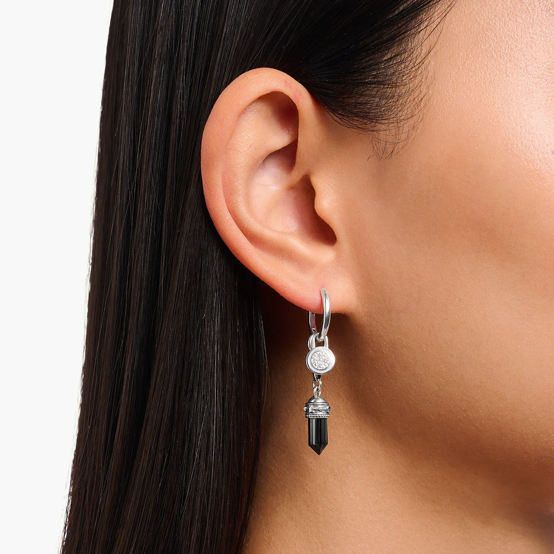 Thomas Sabo Silver Hexagon Black Onyx Charm - MococoThomas Sabo2110 - 698 - 114051245562552Charms & Pendants