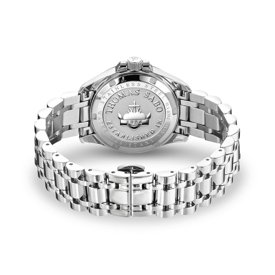 Thomas Sabo Silver Ladies Divine Rainbow Dial Stone Watch - MococoThomas SaboWA0394 - 201 - 201 - 33 mm4051245549973Watches and Accessories