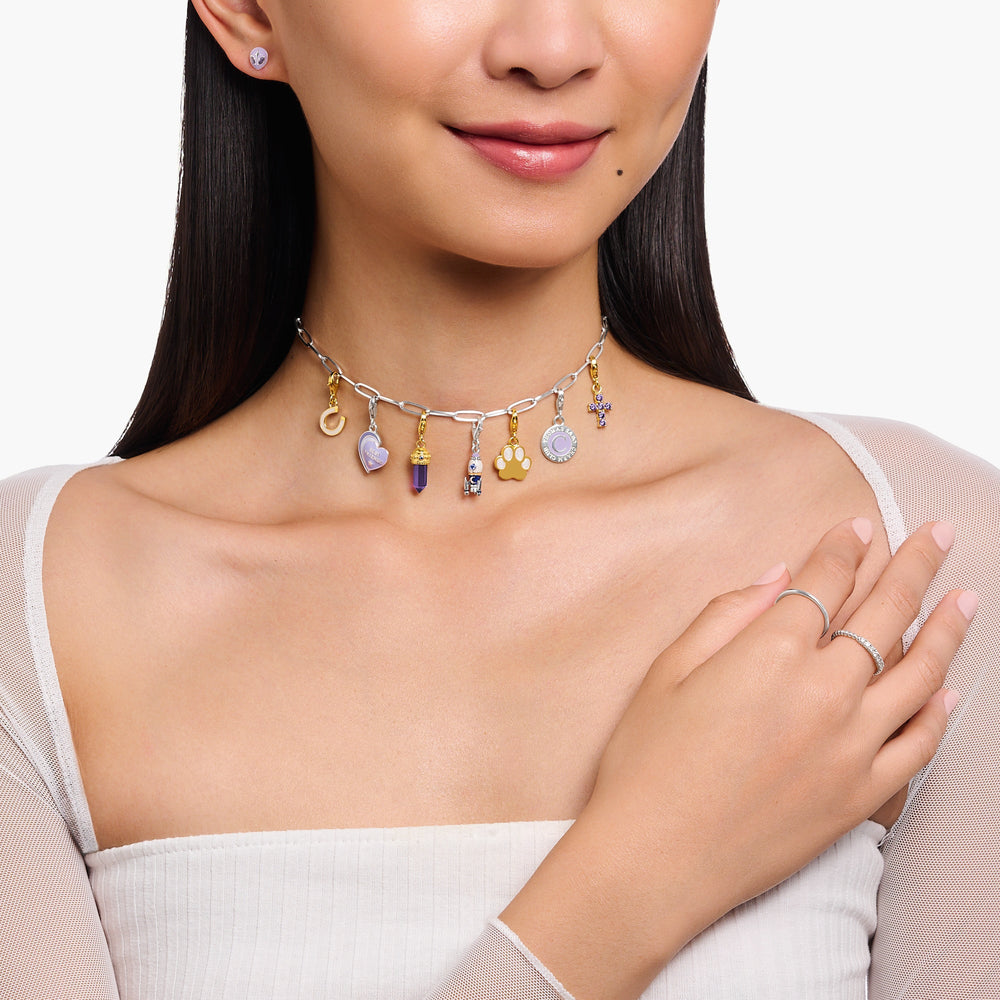 Thomas Sabo Silver Rocket Enamel Charm - MococoThomas Sabo2038 - 347 - 74051245561364Charms & Pendants