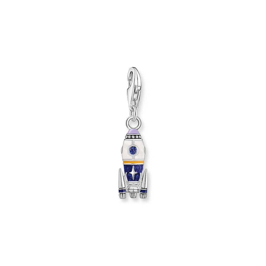 Thomas Sabo Silver Rocket Enamel Charm - MococoThomas Sabo2038 - 347 - 74051245561364Charms & Pendants