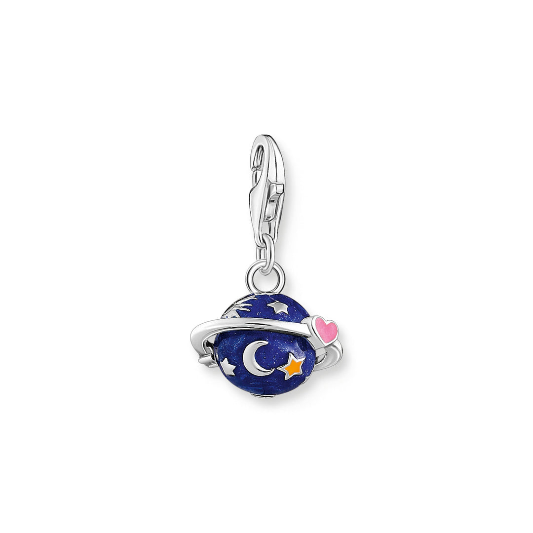 Thomas Sabo Silver Saturn Multicoloured Enamel Charm - MococoThomas Sabo2041 - 041 - 74051245561395Charms & Pendants