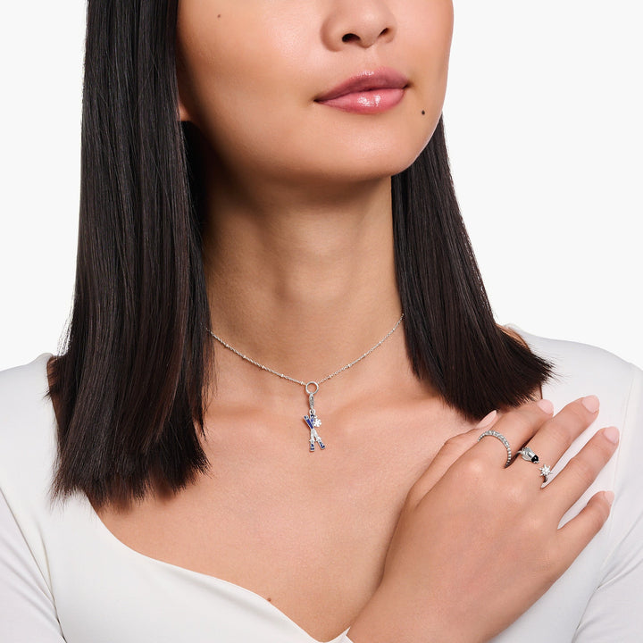 Thomas Sabo Silver Ski Charm - MococoThomas Sabo2059 - 041 - 324051245561838Charms & Pendants