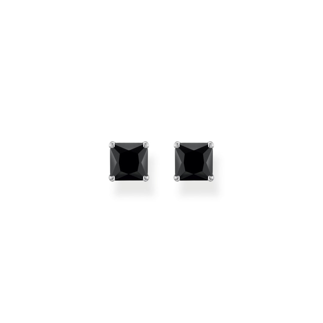 Thomas Sabo Silver Square Black CZ Stud Earrings - MococoThomas SaboH2174 - 024 - 114051245497182Earrings