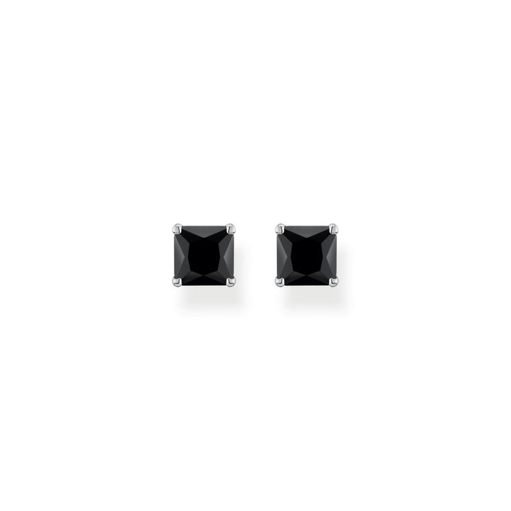 Thomas Sabo Silver Square Black CZ Stud Earrings - MococoThomas SaboH2174 - 024 - 114051245497182Earrings
