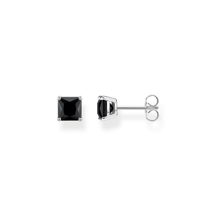 Thomas Sabo Silver Square Black CZ Stud Earrings - MococoThomas SaboH2174 - 024 - 114051245497182Earrings