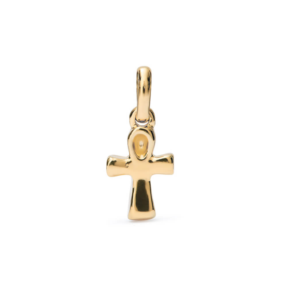UNOde50 18K Gold - Plated Cross Shaped Charm - MococoUNOde50CHA0249ORO0000UCharms
