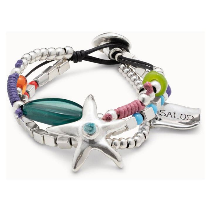 UNOde50 Silver - Plated Bracelet With Resin Stones - MococoUNOde50PUL0892MTLMCLBracelets