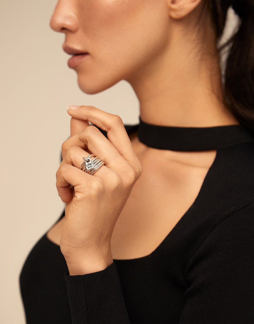 UNOde50 Silver Prisoner Clasicos Plata Ring - MococoUNOde50ANI0057MET M/WEB8435302444863Rings