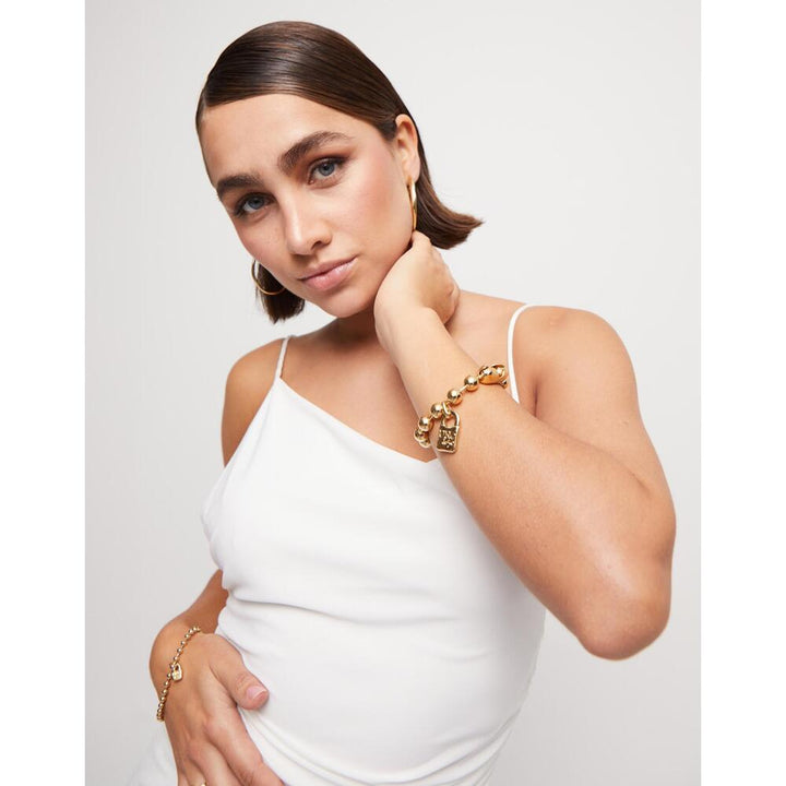 UNOde50 Snowflake Bracelet - MococoUNOde50PUL1215MTL000 - S/M/WEBBracelet