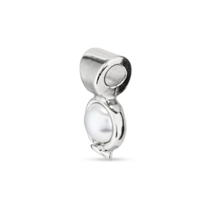 UNOde50 Sterling Silver - Plated Agate Stone Charm - MococoUNOde50CHA0136ROJMTL0UCharms