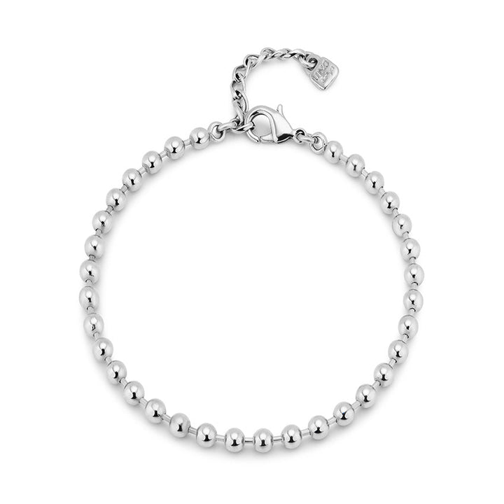 UNOde50 Sterling Silver - Plated Beaded Fornitura Anklet - MococoUNOde50TOB0030MTL0000UType_Anklets
