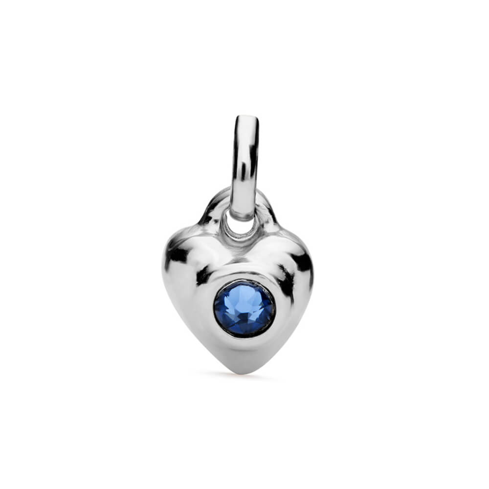 UNOde50 Sterling Silver - Plated Blue Pearl / Crystal Charm - MococoUNOde50CHA0214AZUMTL0UCharms