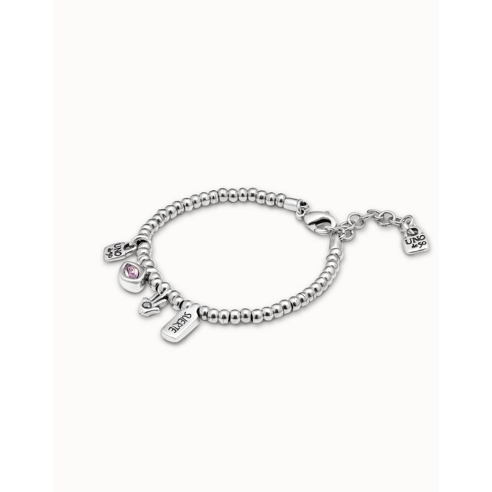 UNOde50 Sterling Silver - Plated Bracelet With Red Crystals - MococoUNOde50PUL1853RSAMTLBracelet