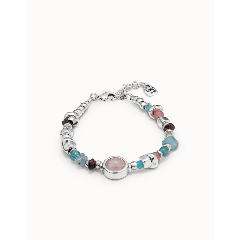 UNOde50 Sterling Silver - Plated Bracelet With Stones And Crystals - MococoUNOde50PUL1848MCLMTLBracelet