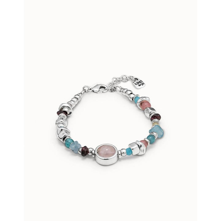 UNOde50 Sterling Silver - Plated Bracelet With Stones And Crystals - MococoUNOde50PUL1848MCLMTLBracelet