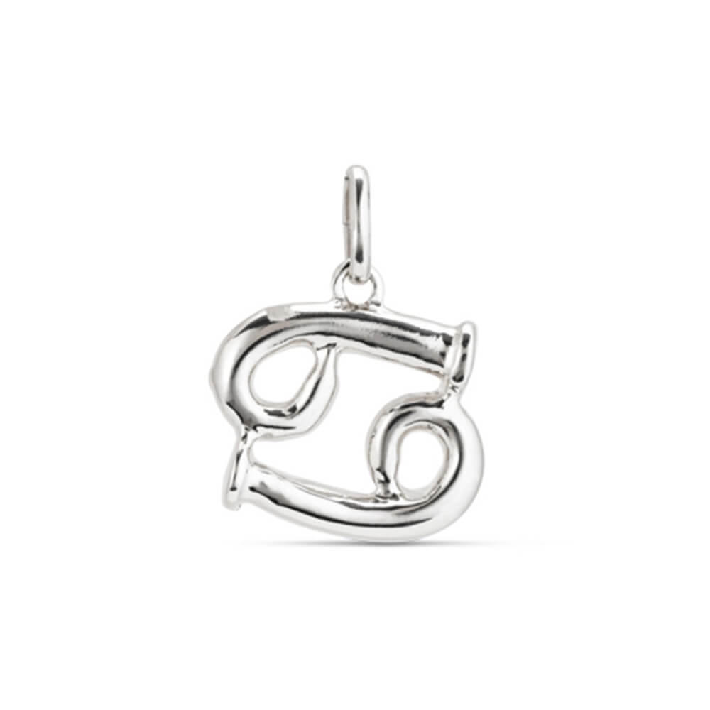 UNOde50 Sterling Silver - Plated Cancer Shaped Charm - MococoUNOde50CHA0199MTLCAN0UCharms