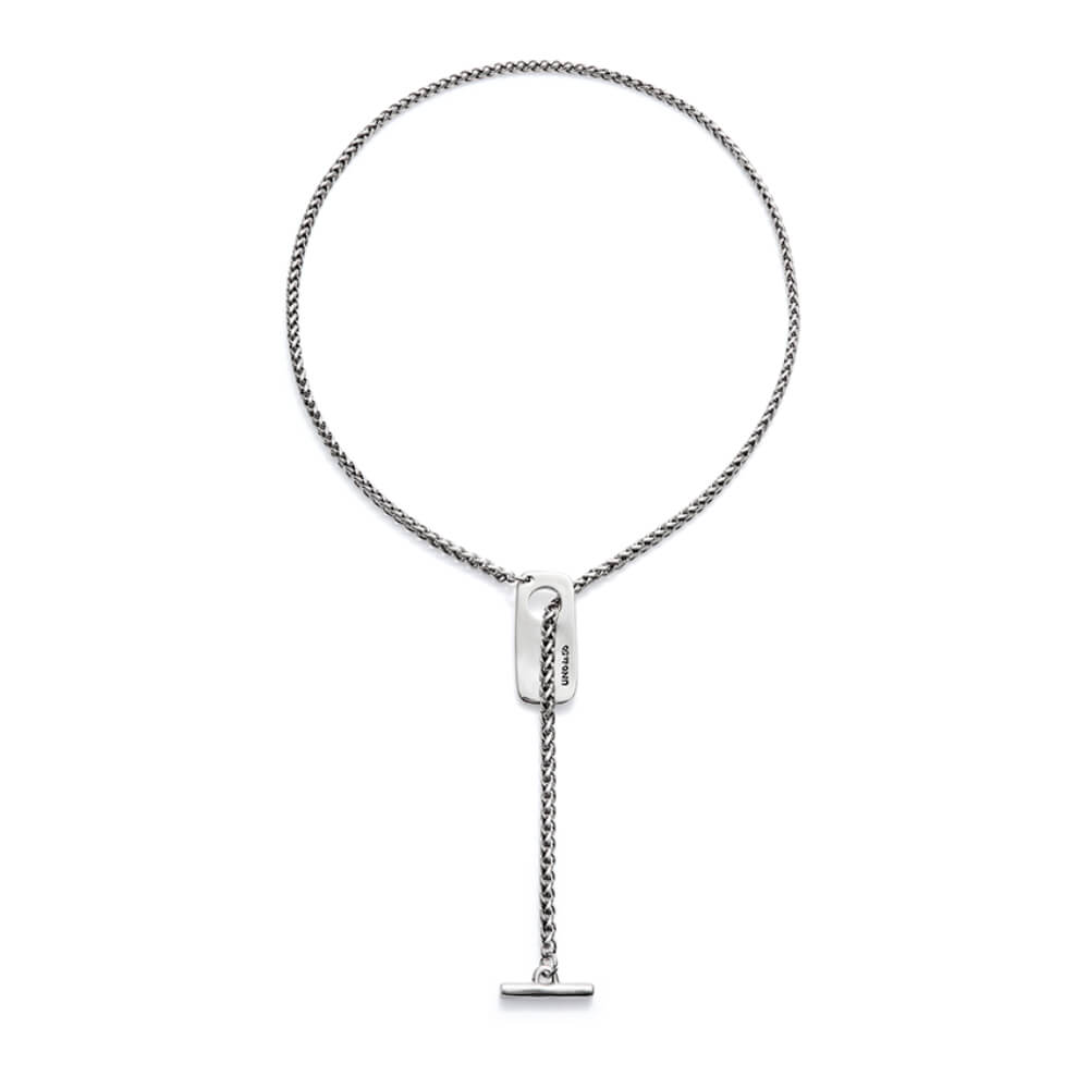 UNOde50 Sterling Silver - Plated Central Figure Adjustable Chain - MococoUNOde50COL1943MTL0000UNecklaces