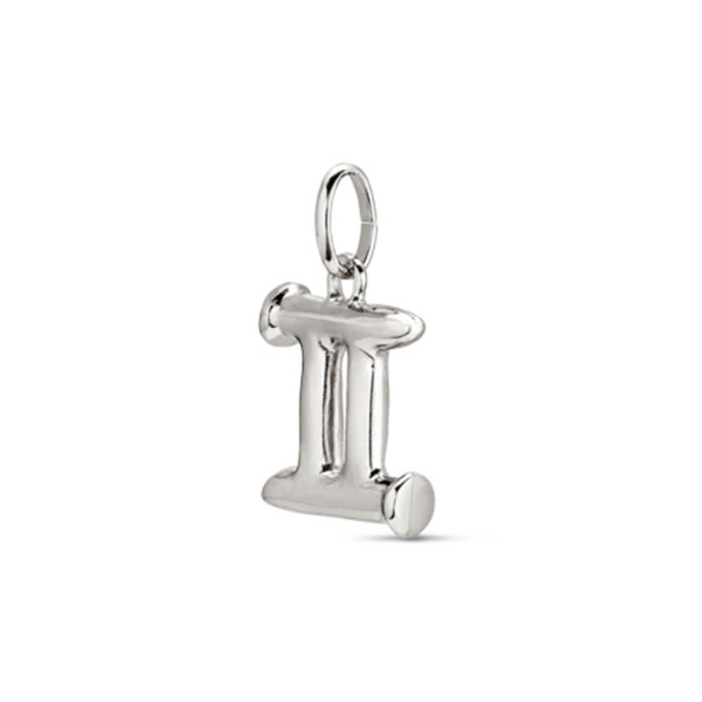 UNOde50 Sterling Silver - Plated Gemini Shaped Charm - MococoUNOde50CHA0198MTLGEM0UCharms